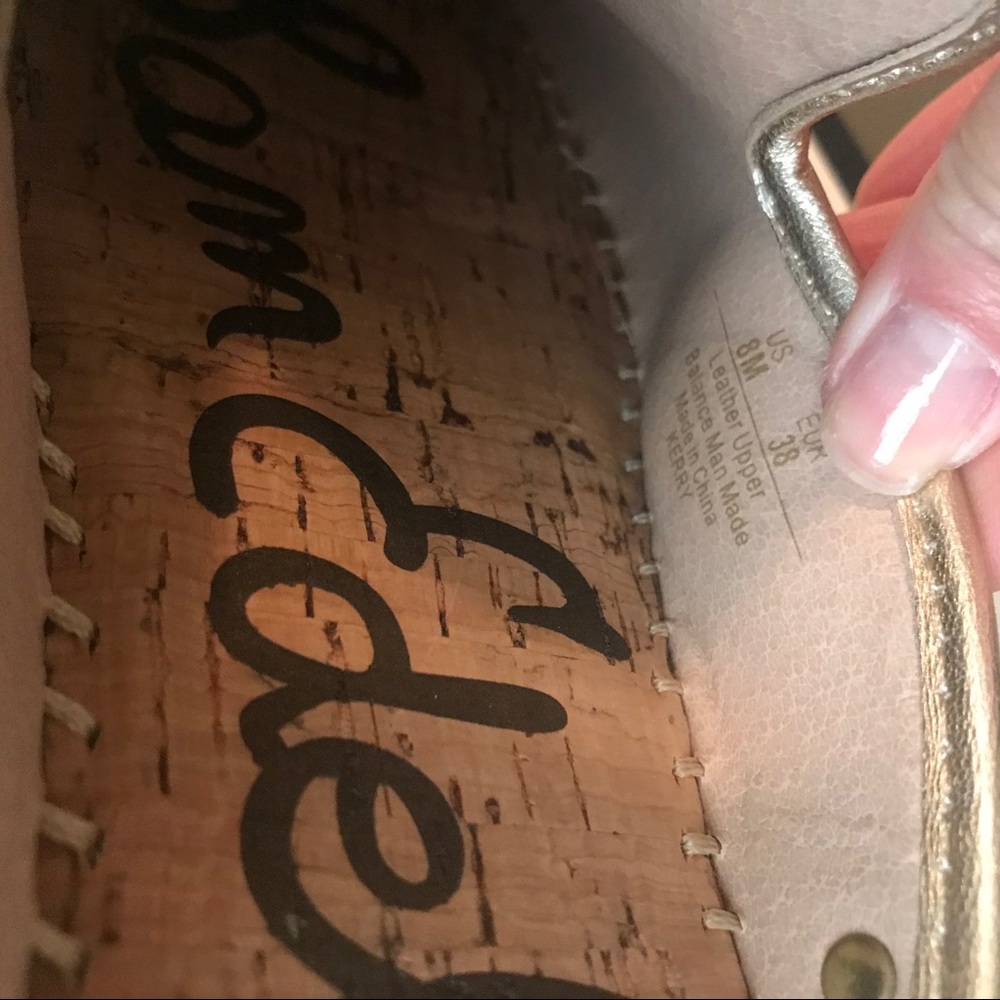 Gold Sam Edelman espadrilles - Picture 4 of 5